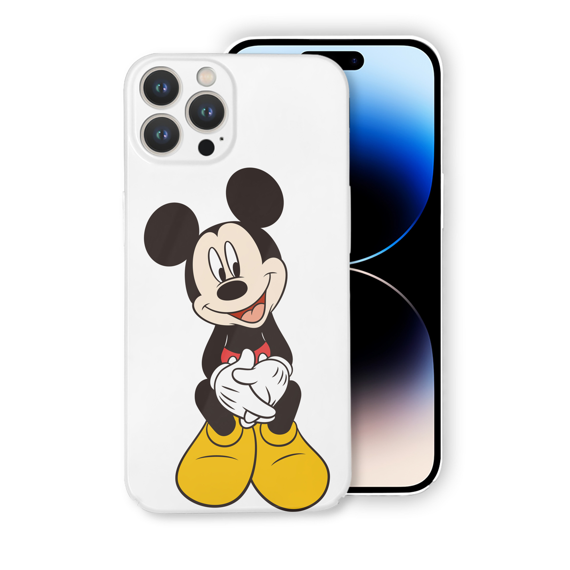 （画像用） ミッキーマウス Mickey Mouse 【iPhone 14シリーズ対応】ハードケース